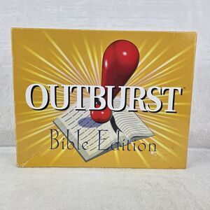 2002 Bible Outburst Board Game Hersh Complete Christian Party Game